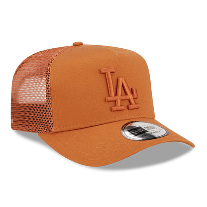 Casquette Trucker Enfant MLB Tonal Mesh A-Frame L.A. Dodgers ocre NEW ERA