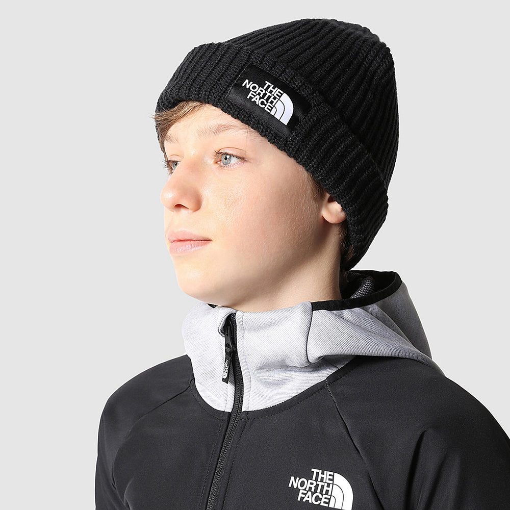 Bonnet Enfant Doublé Recyclé Salty noir THE NORTH FACE
