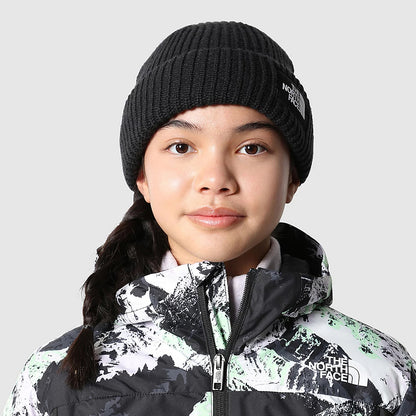 Bonnet Enfant Doublé Recyclé Salty noir THE NORTH FACE