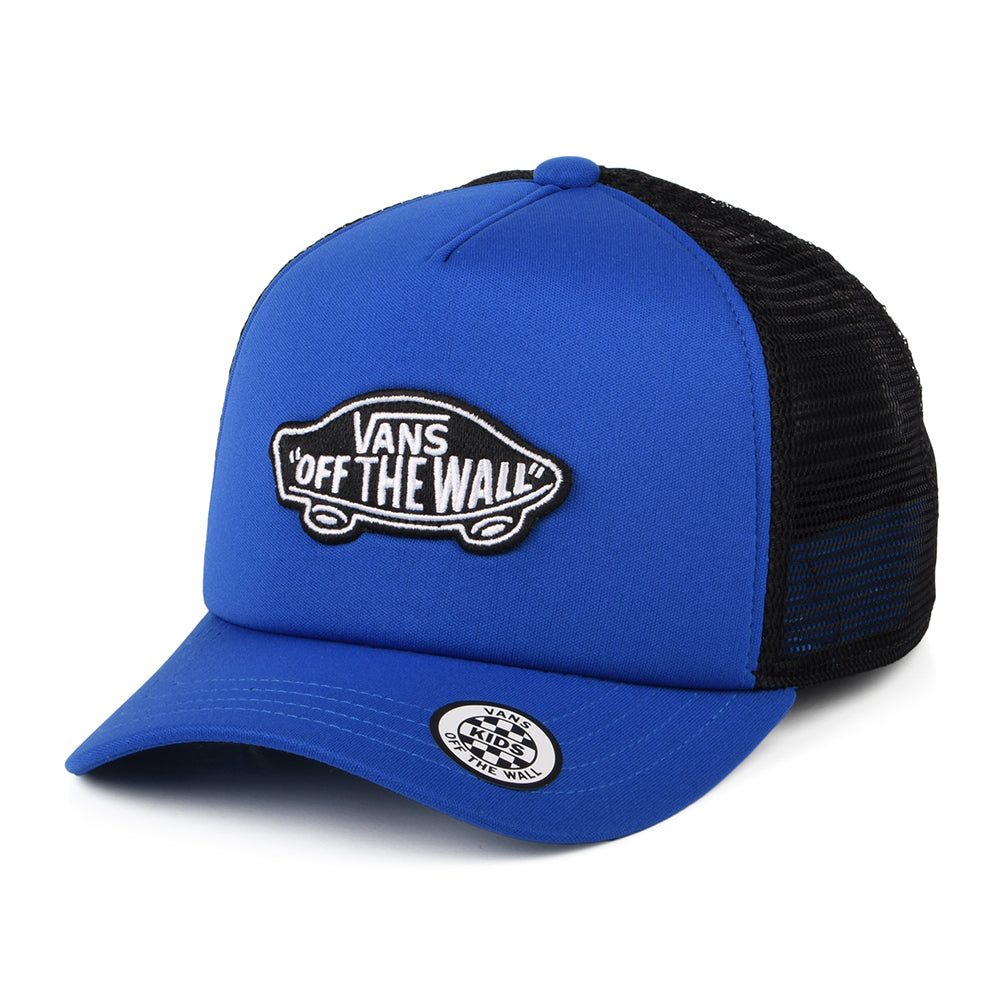 Casquette Trucker Enfant à Visière Incurvée Classic Patch bleu roi VANS