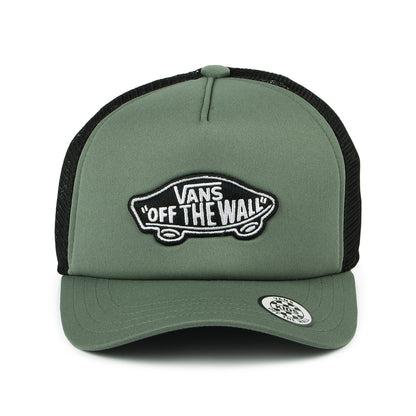 Casquette Trucker Enfant à Visière Incurvée Classic Patch menthe VANS