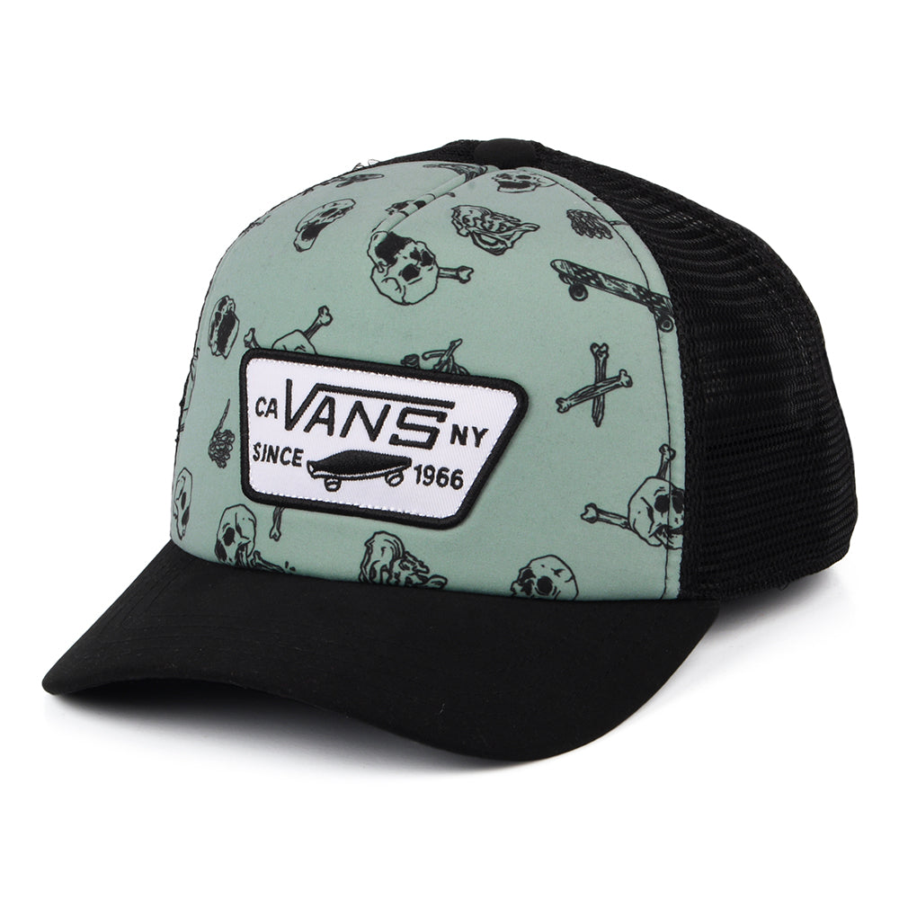 Casquette Trucker Enfant Full Patch menthe VANS