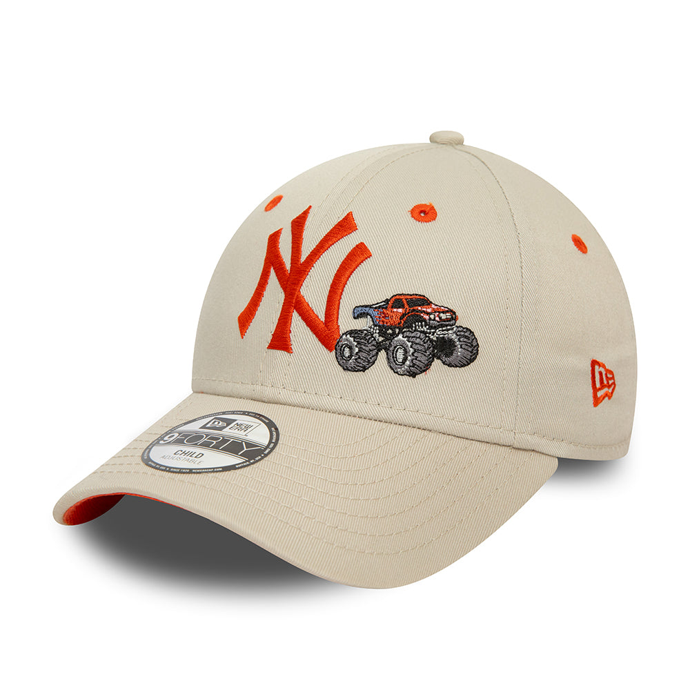 Casquette Enfant 9FORTY MLB Graphic New York Yankees pierre-orange NEW ERA
