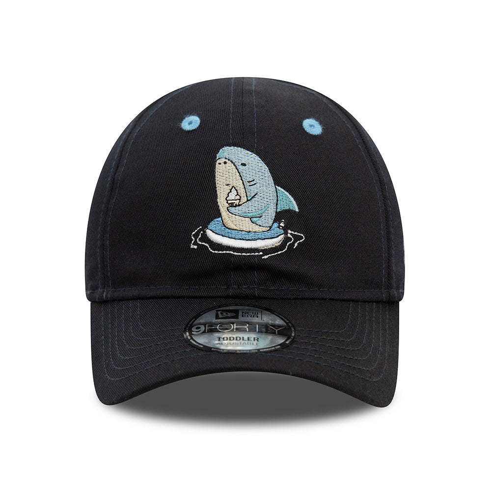 Casquette Enfant 9FORTY NE Character Requin bleu marine-bleu ciel NEW ERA