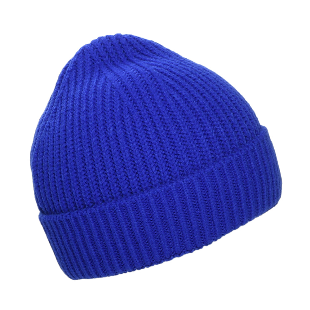 Bonnet Enfant à Revers TNF Box Logo bleu roi THE NORTH FACE