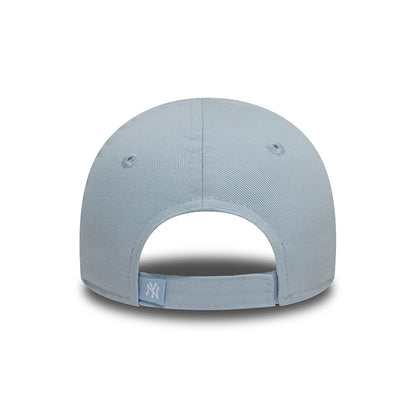 Casquette Enfant 9FORTY MLB Icon New York Yankees bleu clair-blanc NEW ERA