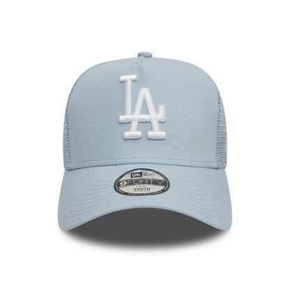 Casquette Trucker Enfant MLB League Essential A-Frame L.A. Dodgers bleu clair-blanc NEW ERA