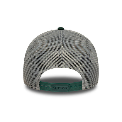 Casquette Trucker Enfant A-Frame Boucle Bear crème-vert foncé NEW ERA