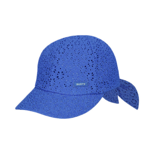 Casquette de Soleil Enfant en Coton Broderie Anglaise Wuppy bleu roi BARTS