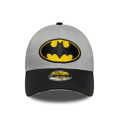 Casquette Enfant 9FORTY DC Comics Batman gris-noir NEW ERA