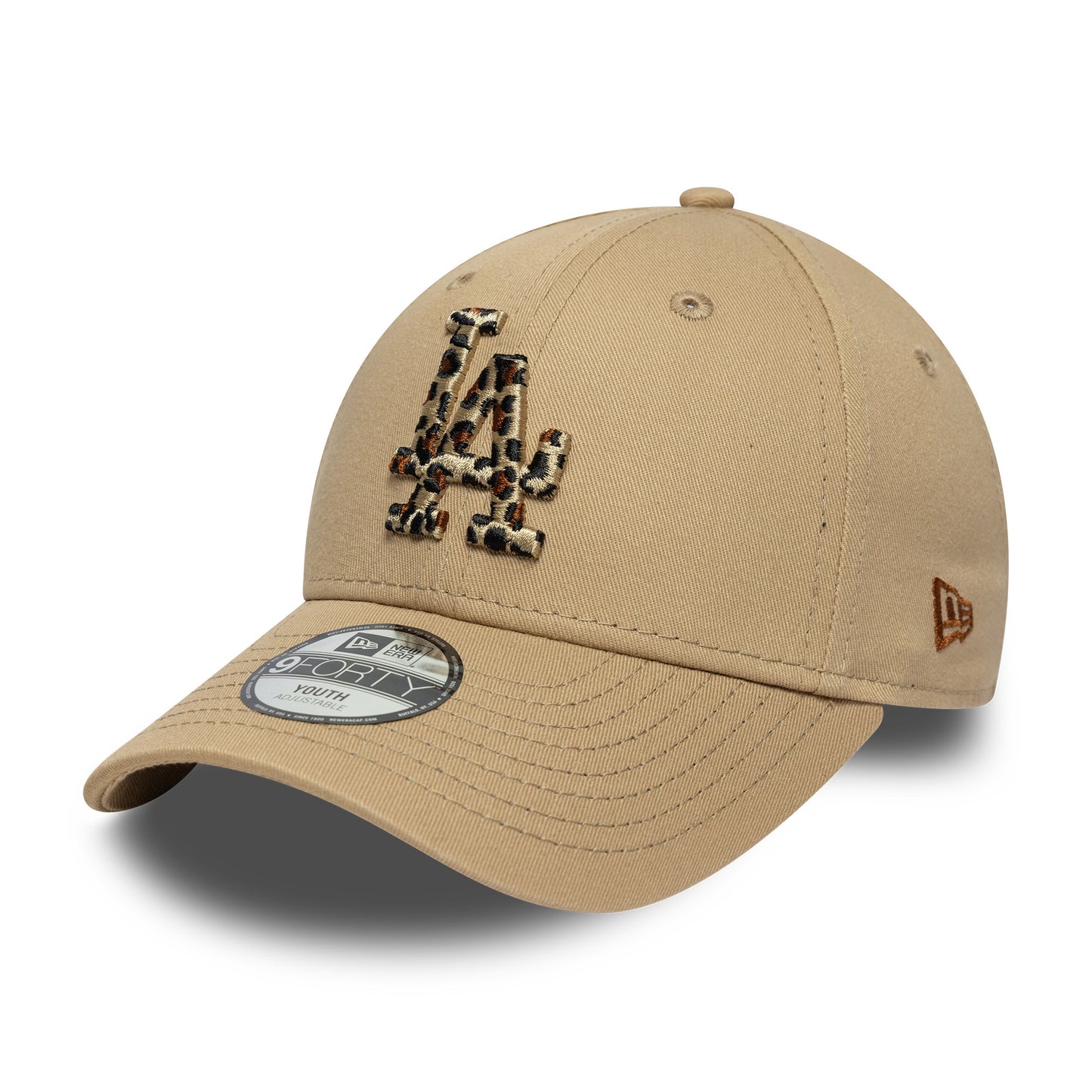 Casquette Enfant 9FORTY MLB Animal Infill L.A. Dodgers camel NEW ERA