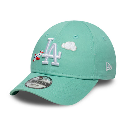 Casquette Enfant 9FORTY MLB Plane Icon L.A. Dodgers aqua NEW ERA