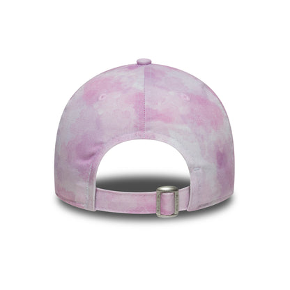 Casquette Enfant 9TWENTY MLB Tie Dye L.A. Dodgers rose-blanc NEW ERA
