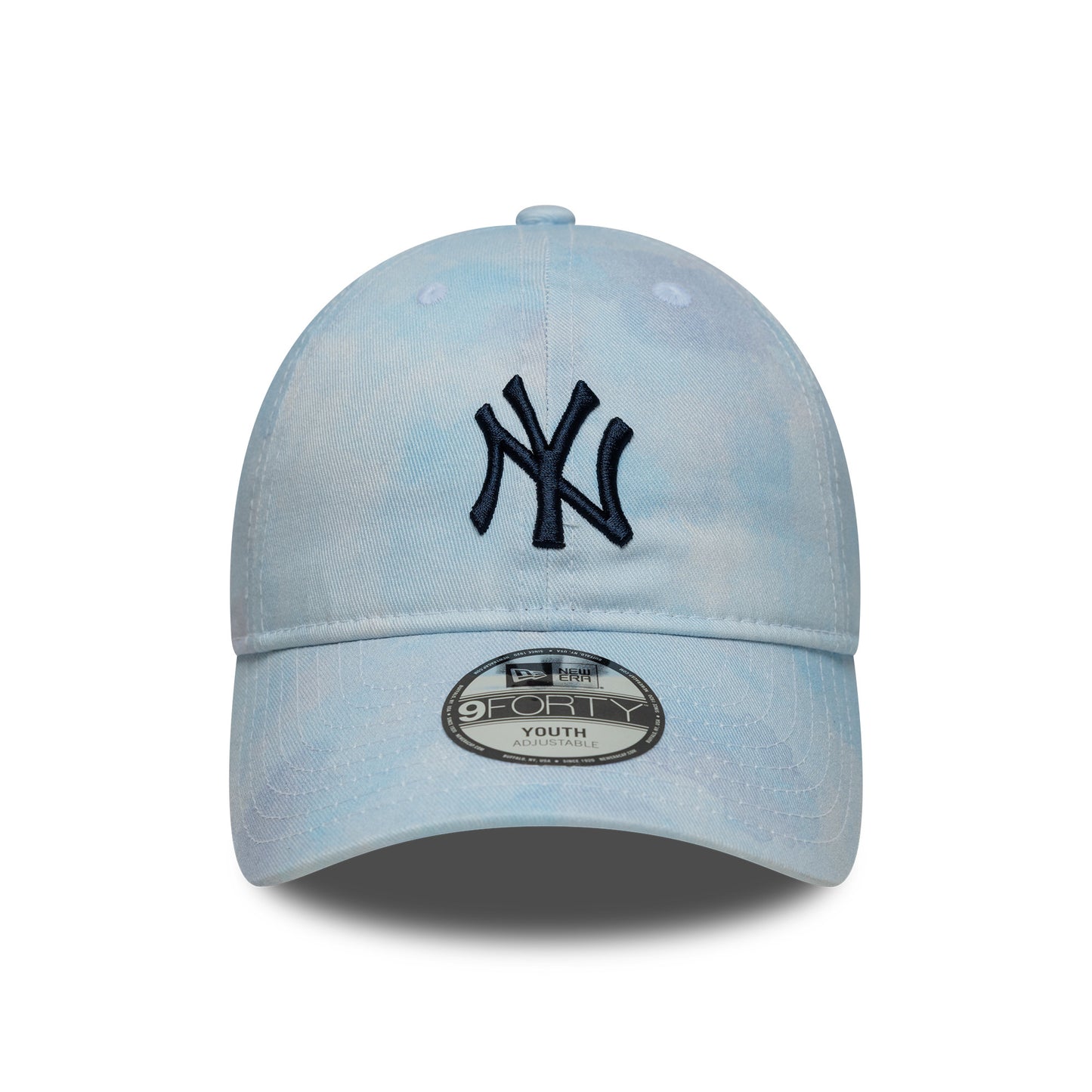 Casquette Enfant 9TWENTY MLB Tie Dye New York Yankees bleu ciel-bleu marine NEW ERA
