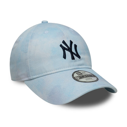 Casquette Enfant 9TWENTY MLB Tie Dye New York Yankees bleu ciel-bleu marine NEW ERA