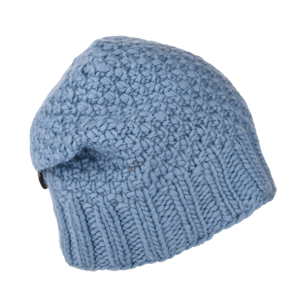 Bonnet Boutonné bleu ciel KUSAN