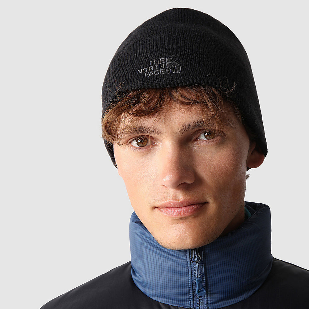 Bonnet Recyclé Bones noir THE NORTH FACE