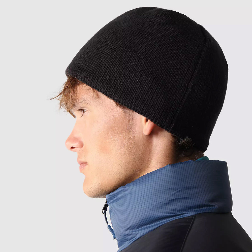 Bonnet Recyclé Bones noir THE NORTH FACE