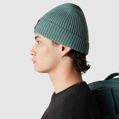 Bonnet Marin à Revers TNF Logo Box sauge foncé THE NORTH FACE