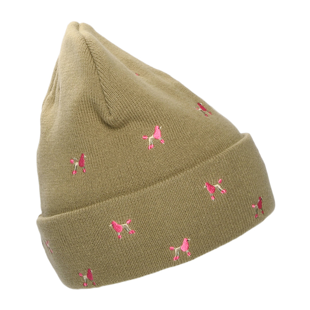 Bonnet à Revers Caniches Vinson sable BARTS