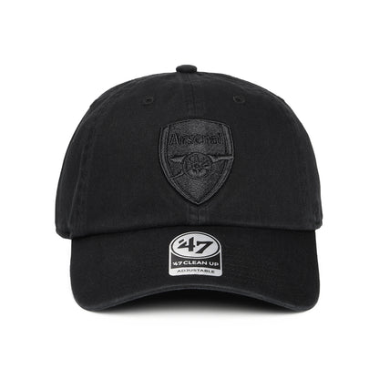 Casquette Clean Up Arsenal FC noir sur noir 47 BRAND