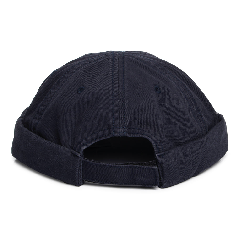 Bonnet Miki Breton en Coton bleu marine STETSON