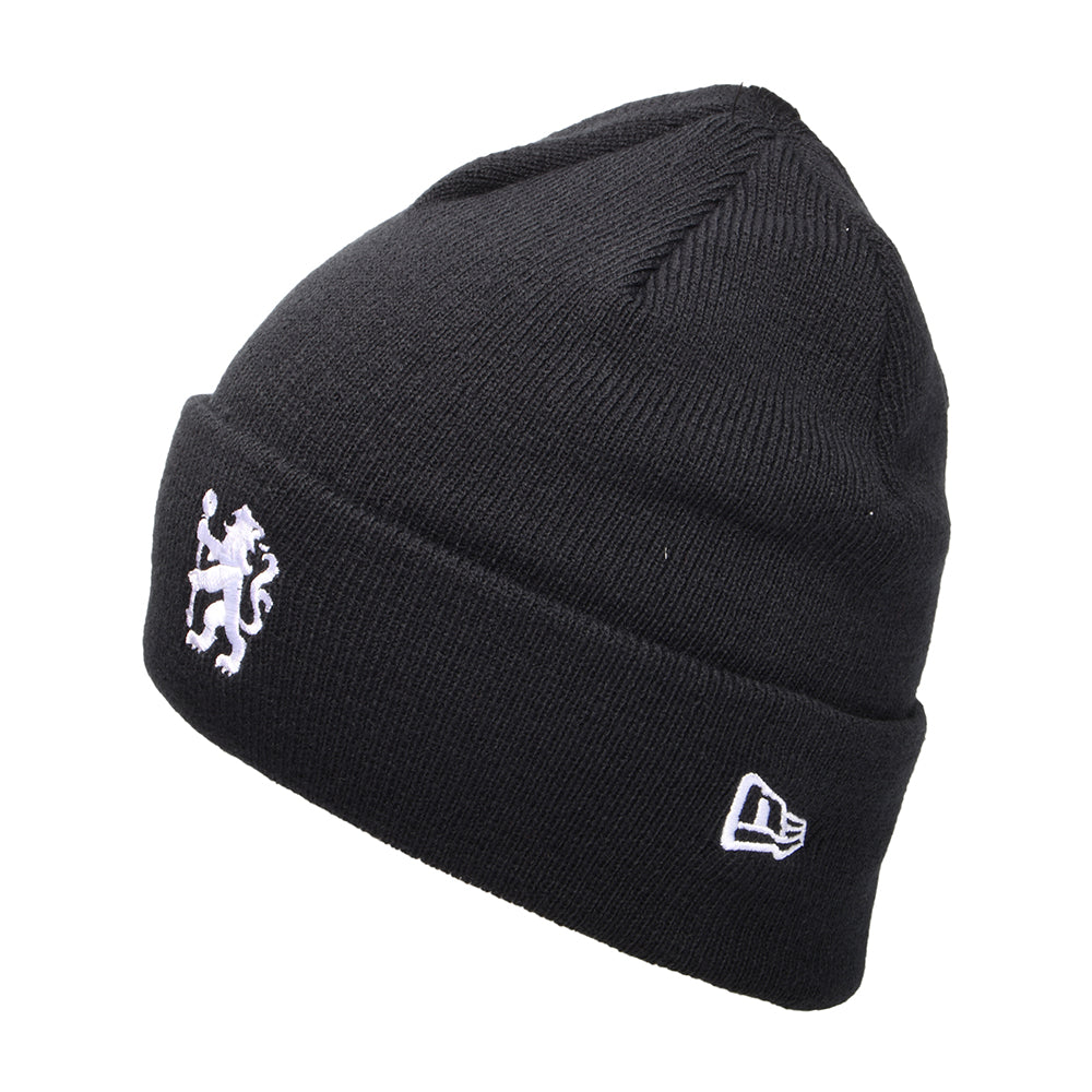 Bonnet Micro Cuff Lion Crest Chelsea FC bleu marine-blanc NEW ERA