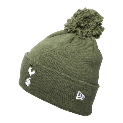 Bonnet à Pompon Seasonal Tottenham Hotspur FC olive-blanc NEW ERA
