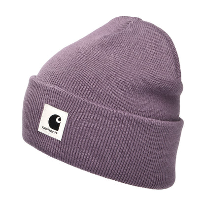 Bonnet à Revers Ashley prune clair CARHARTT WIP