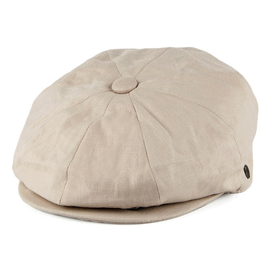 Casquette Gavroche en Lin naturel JAXON & JAMES - VENTE EN GROS