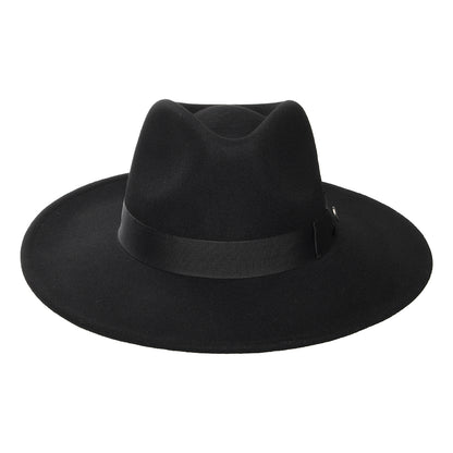 Chapeau Fedora à Bord Large The Author noir JAXON & JAMES - VENTE EN GROS