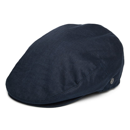 Casquette Plate en Lin bleu marine JAXON & JAMES - VENTE EN GROS