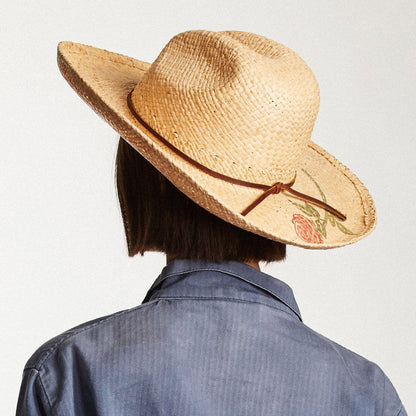 Chapeau Fedora Été Jenna naturel BRIXTON