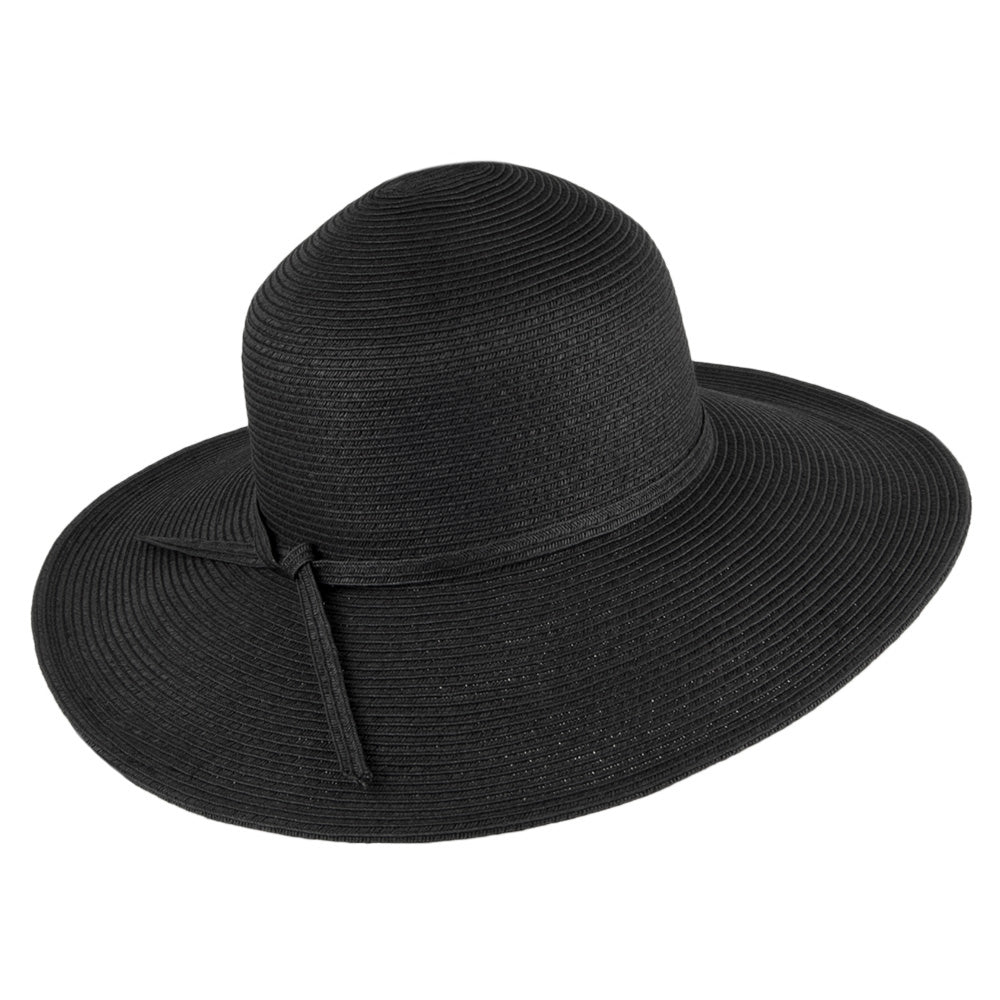 Chapeau Été Brighton noir SUR LA TETE