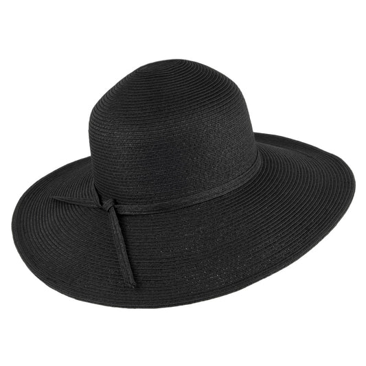 Chapeau Été Brighton noir SUR LA TETE