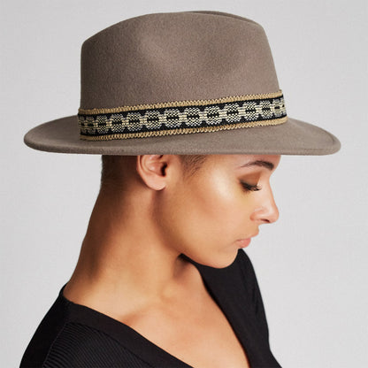Chapeau Fedora Fiona II naturel BRIXTON