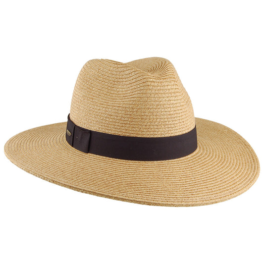 Chapeau Fedora à Bord Large Helena toast SCALA