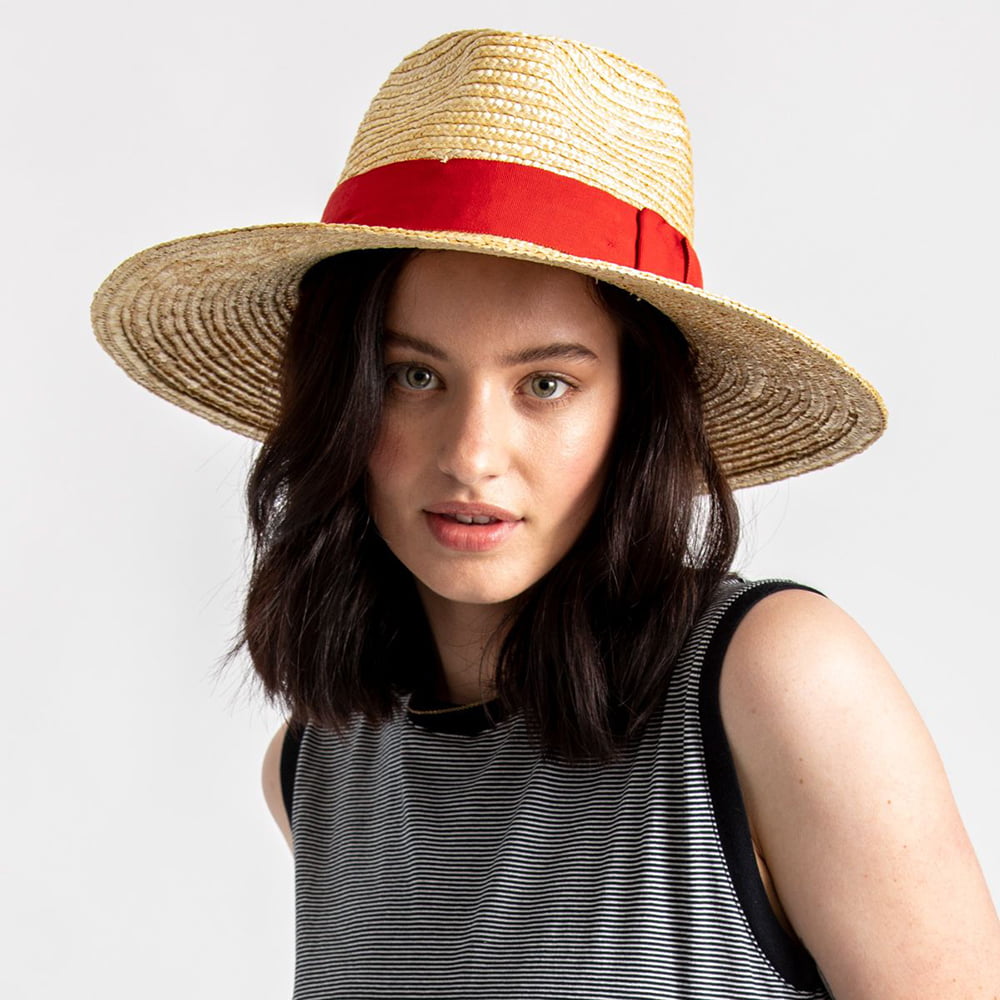 Chapeau Été en Paille Joanna naturel-ocre BRIXTON