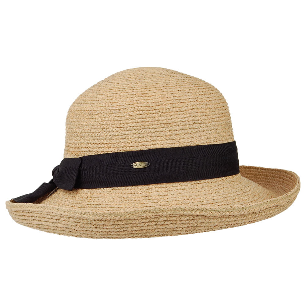 Chapeau Été en Raphia Tressage Fin Ravello naturel SCALA