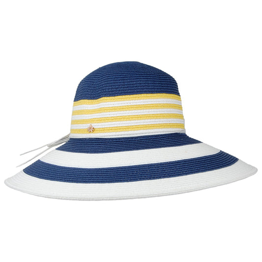 Chapeau Été Capeline Ahina bleu marine-multi CAPPELLI