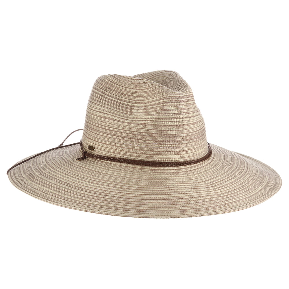 Chapeau Fedora Safari Paignton crème SCALA