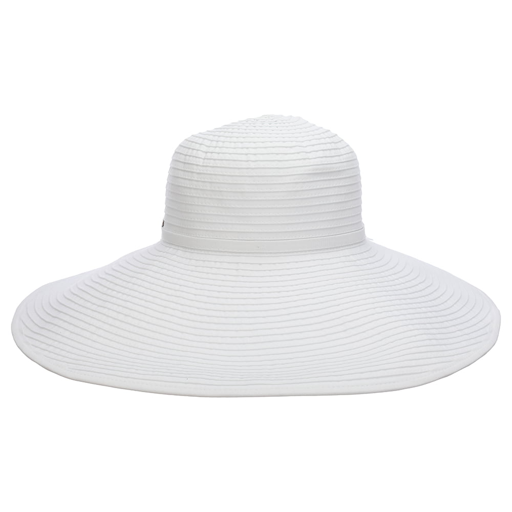 Chapeau Été à Bord Large Russo blanc SCALA