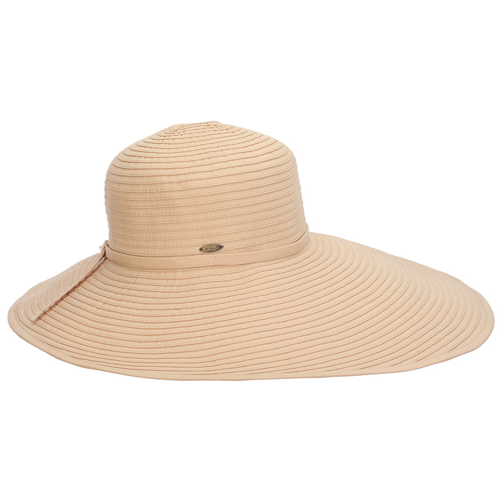 Chapeau Été à Bord Large Russo khaki SCALA