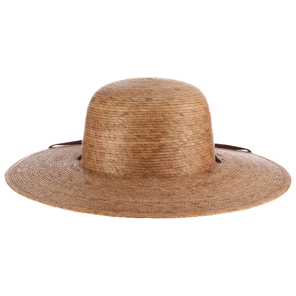 Chapeau Été en Paille de Palmier Tressée Borocay thé SCALA