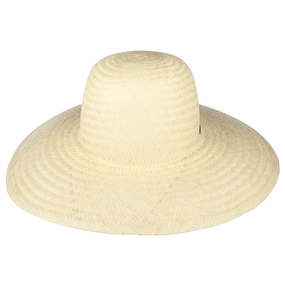 Chapeau Été à Bord Large en Paille Toyo Janae naturel BRIXTON