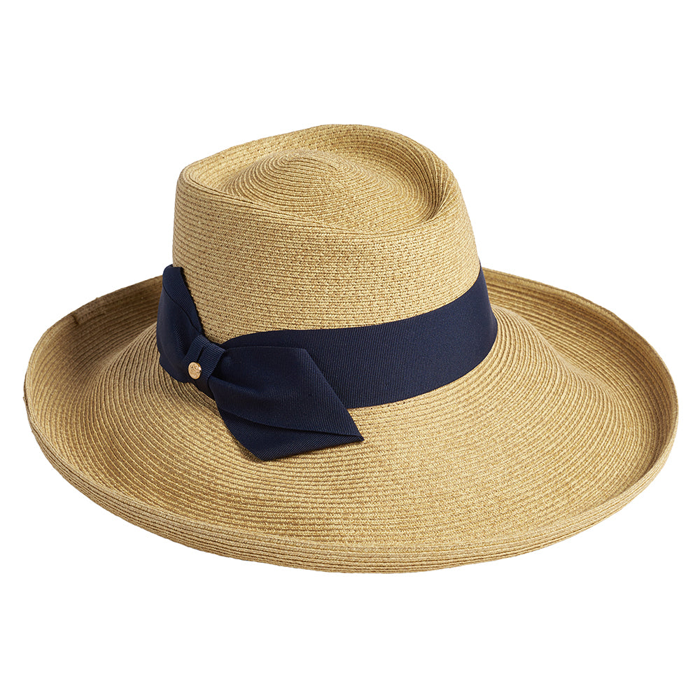 Chapeau Été en Paille avec Nœud Sissinghurst naturel FAILSWORTH