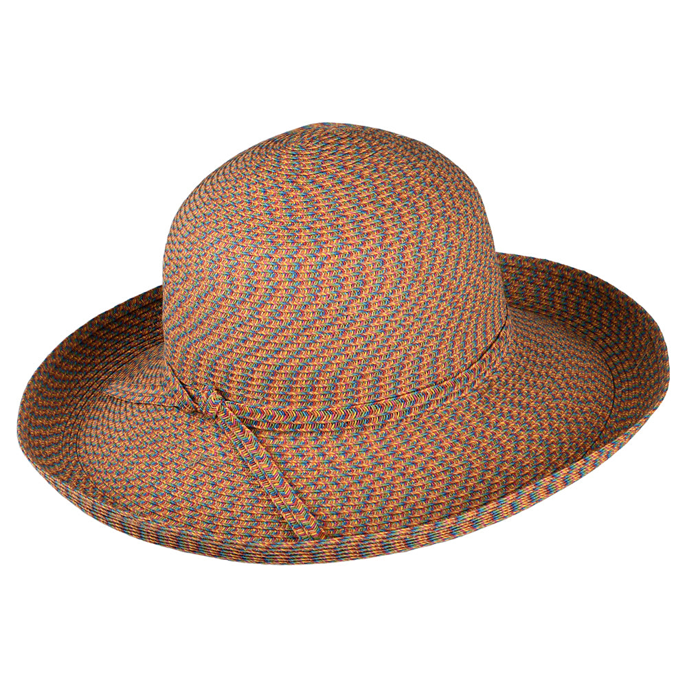 Chapeau Été Pliable Traveller multicolore SUR LA TÊTE
