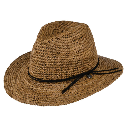 Chapeau Fedora en Paille Celery marron clair BARTS