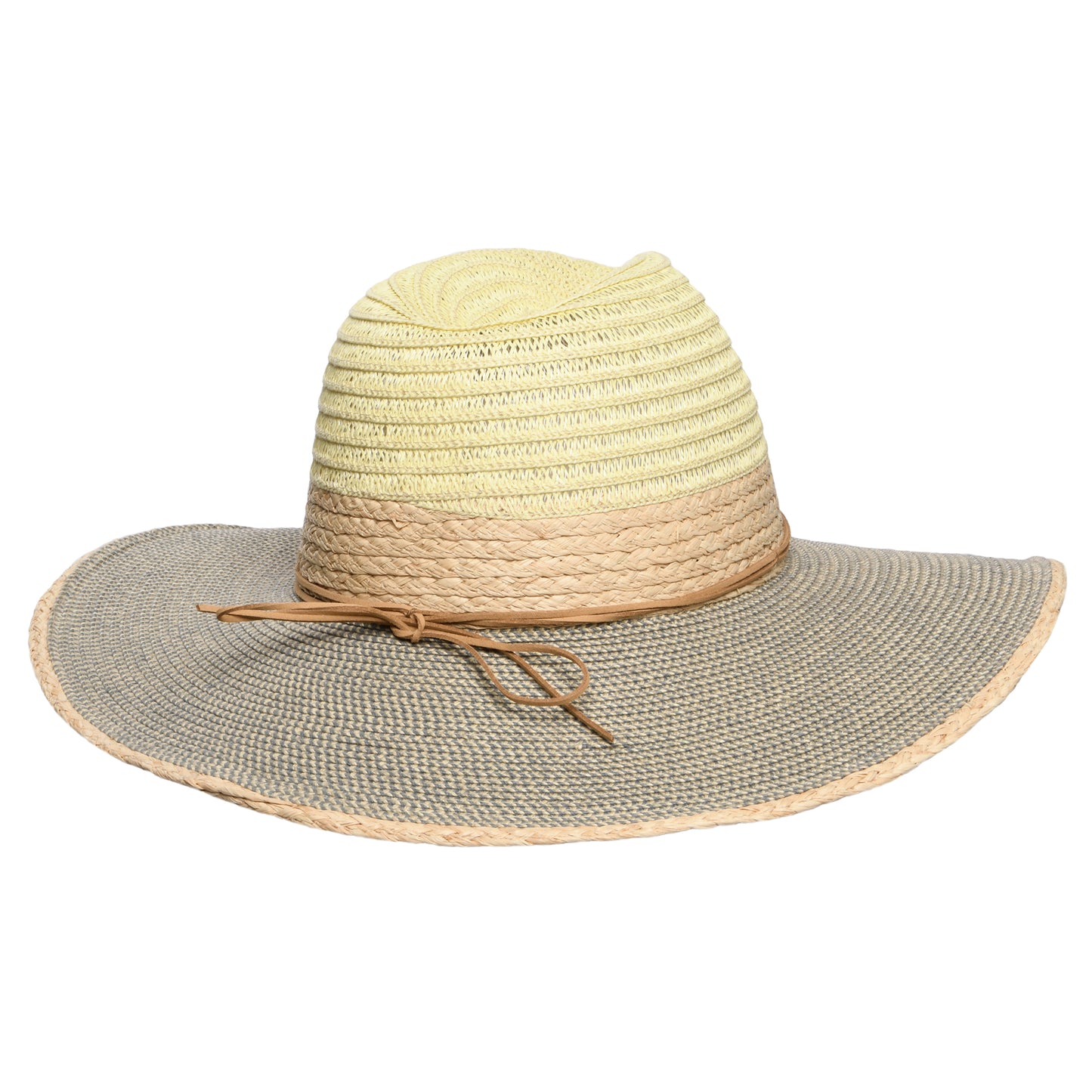 Chapeau Fedora Été Valencia naturel-denim SUNDAY AFTERNOONS