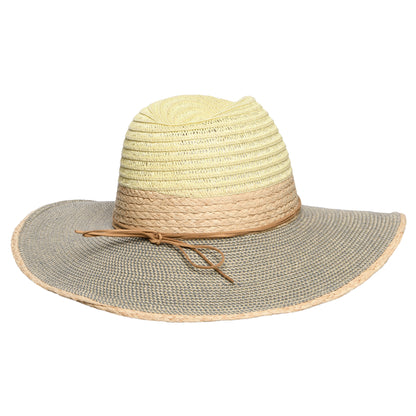 Chapeau Fedora Été Valencia naturel-denim SUNDAY AFTERNOONS